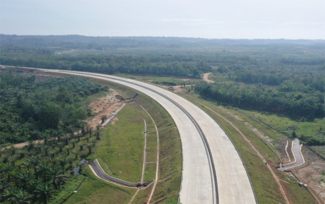 Dibuka Saat Nataru, Gunung Singgalang Jadi Magnet Keindahan Tol Padang - Sicincin